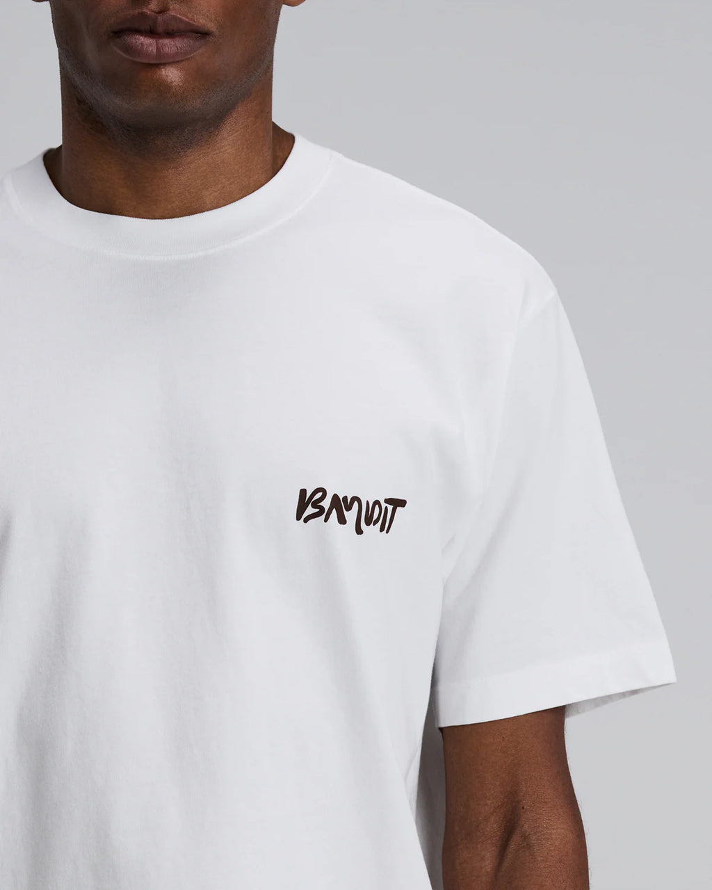 Bandit Running Unisex Cotton Tee - Painted Current