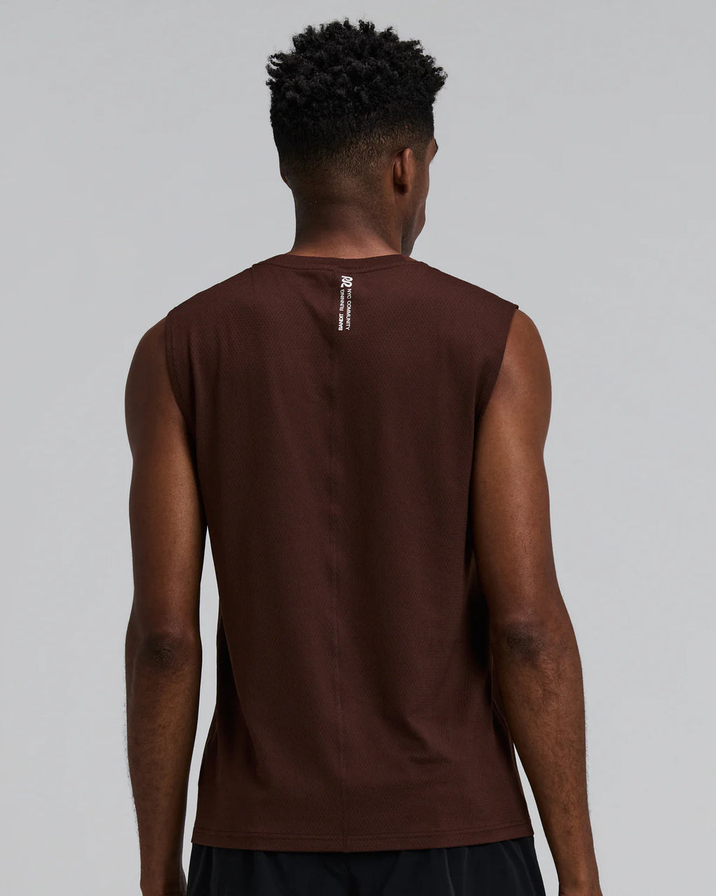 Bandit Running Men's Micromesh™ Run Tank - Cacao
