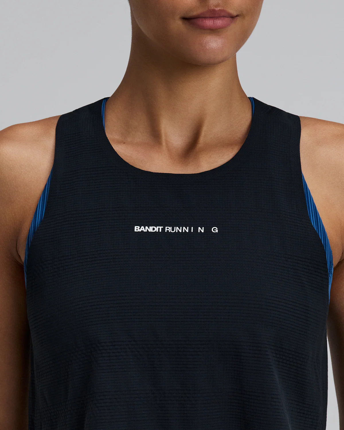 Bandit Running Women's CoolGrid™ Race Singlet - Black