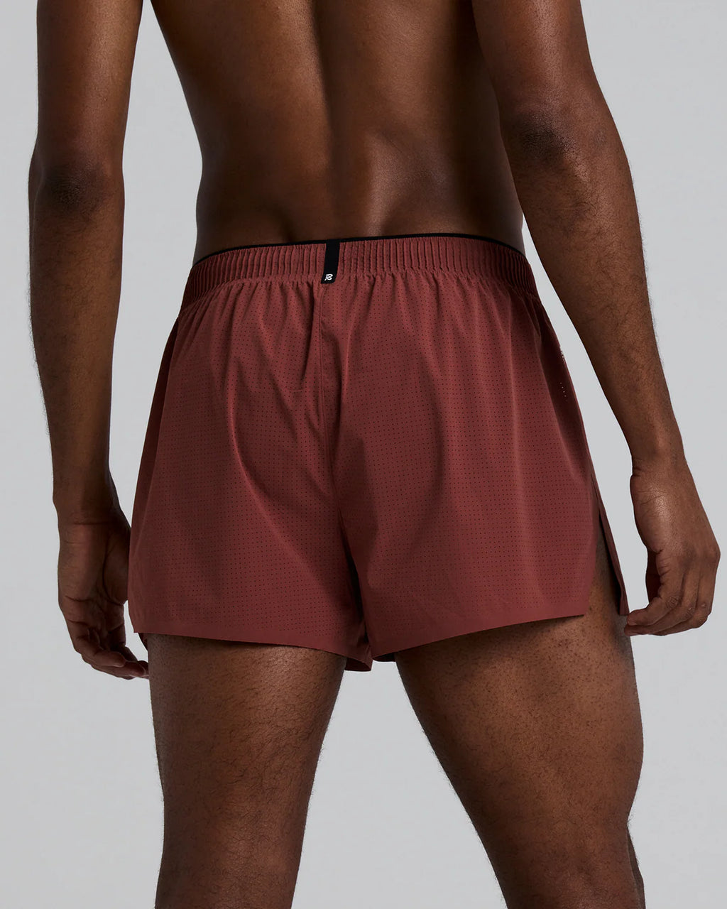 Bandit Running Men's Vento™ Next Gen 3" Split Short - Mahogany