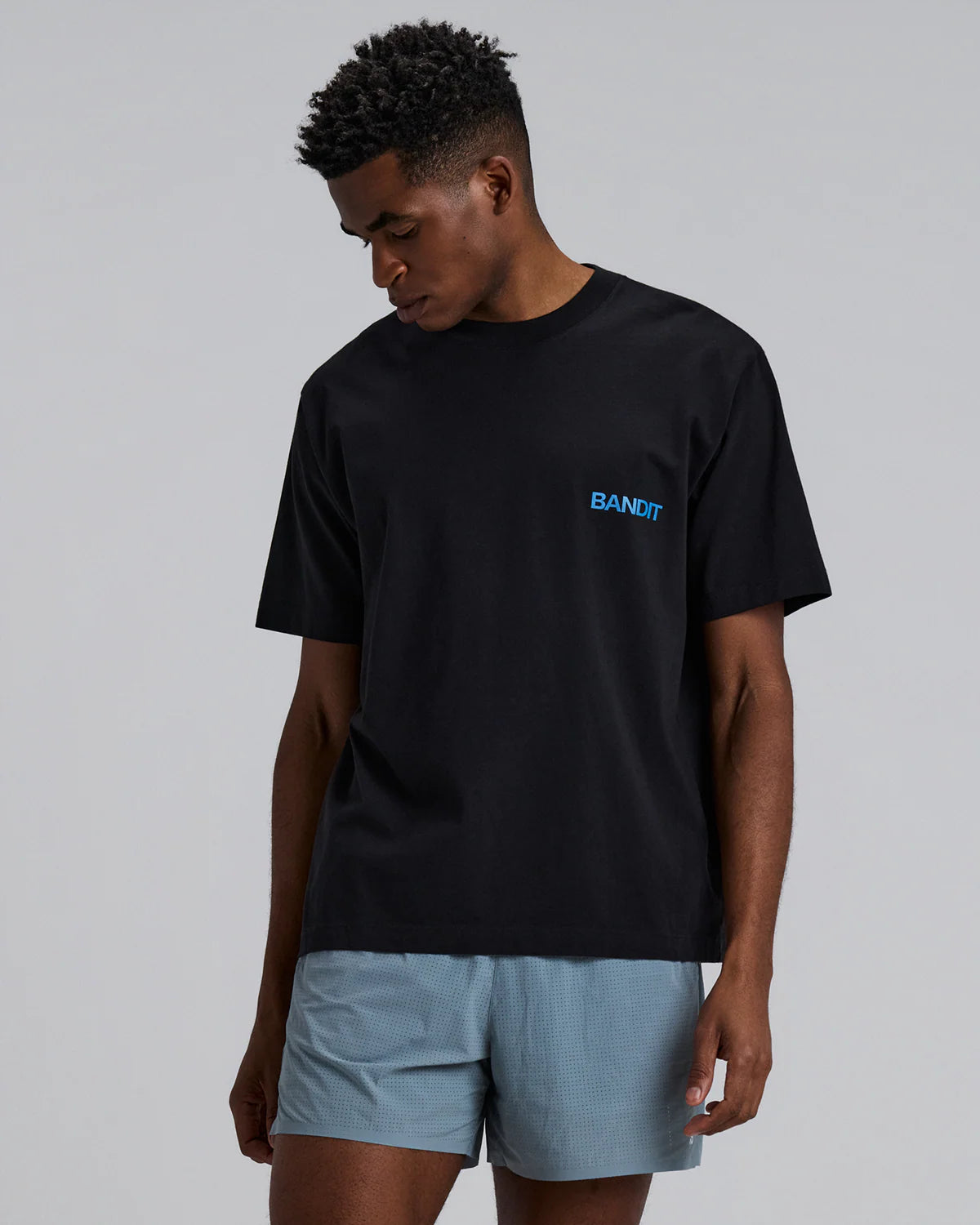 Bandit Running Unisex Cotton Tee - Blot Bleed Floral
