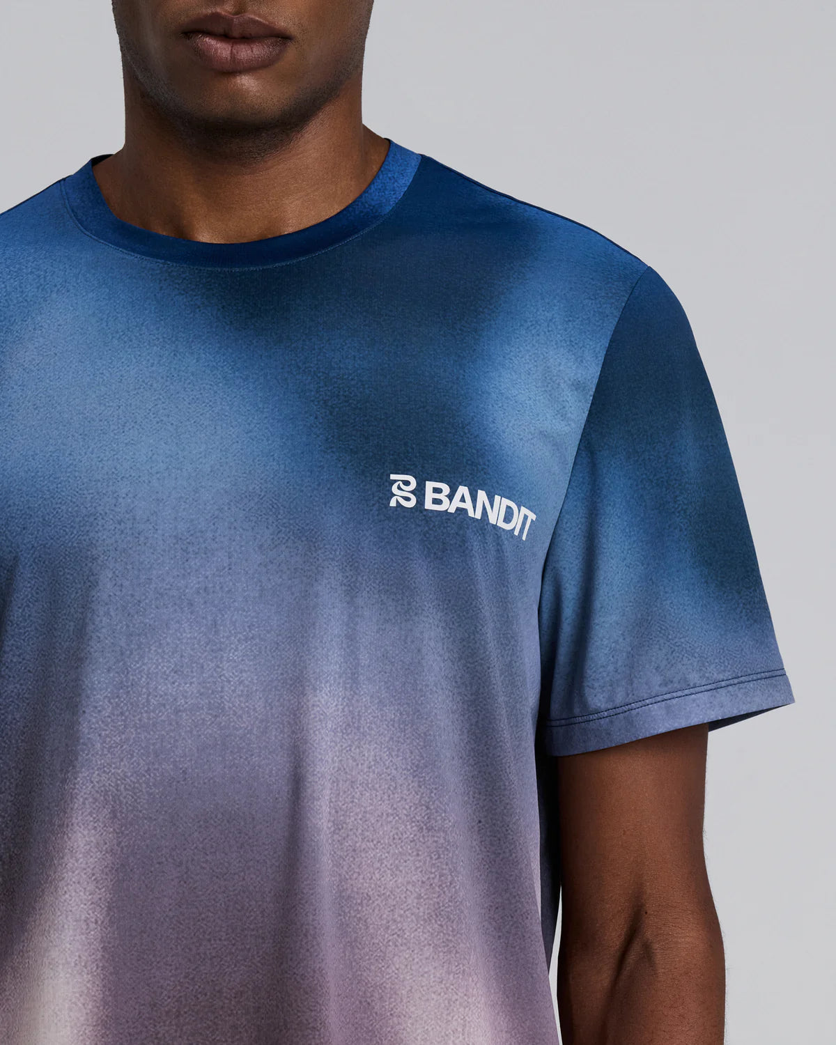Bandit Running Men's Specter™ Performance Tee - Flow State Aegean Multi