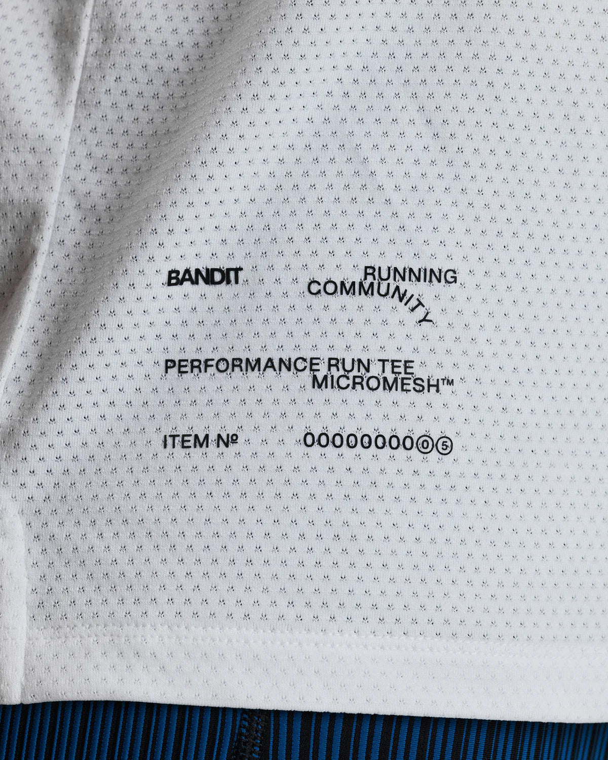 Bandit Running Men's Micromesh™ Run Tee - White