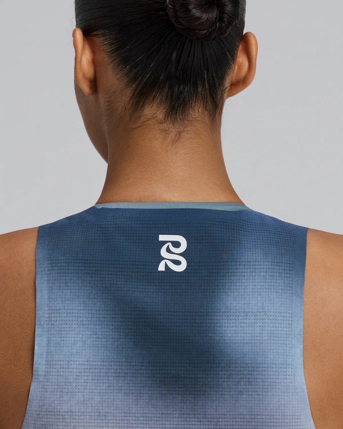 Bandit Running Women's CoolGrid™ Race Singlet - Flow State Aegean Multi