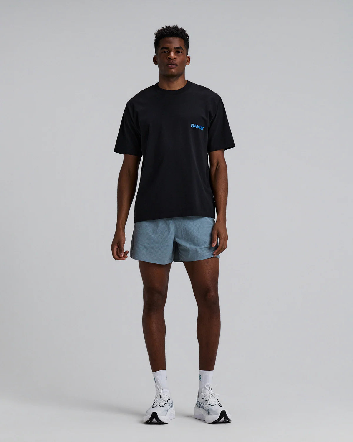 Bandit Running Unisex Cotton Tee - Blot Bleed Floral
