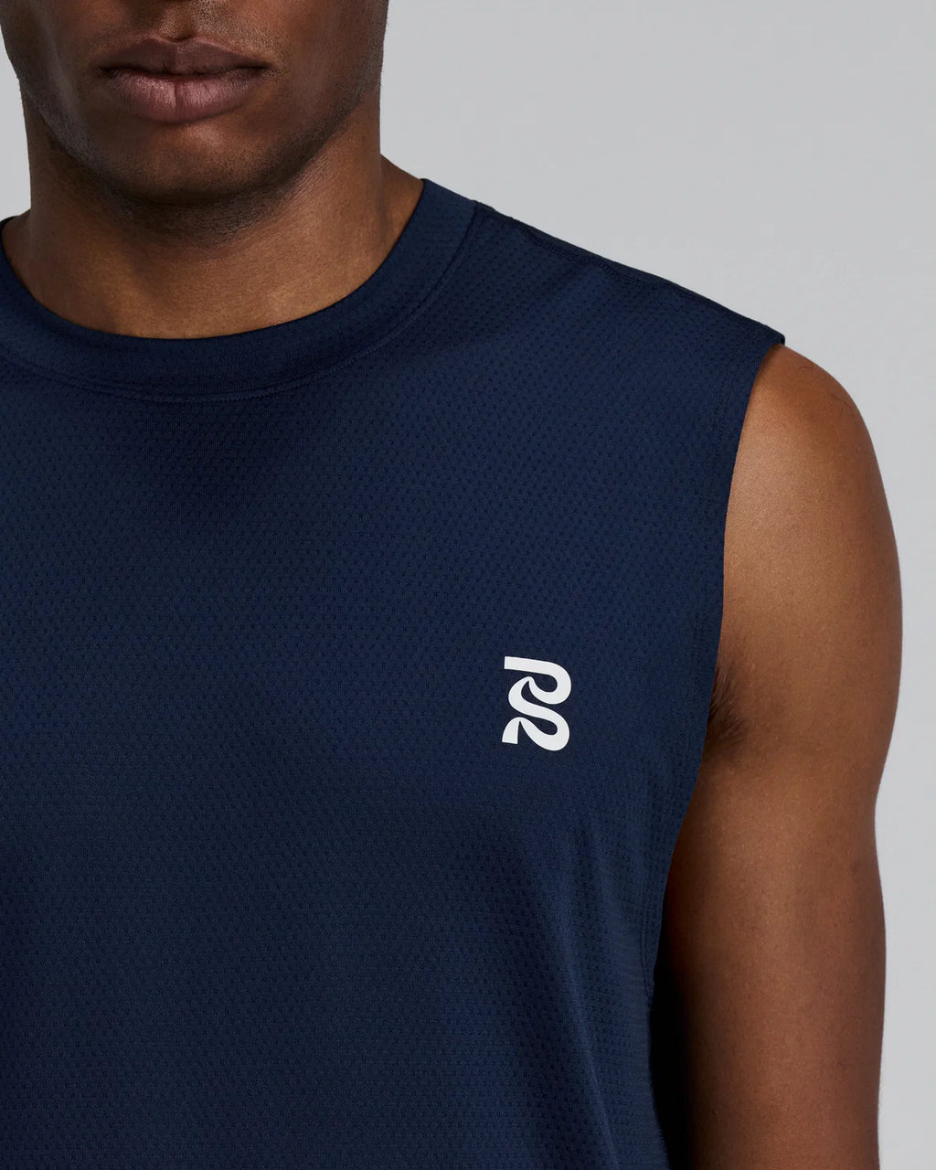 Bandit Running Men's Micromesh™ Run Tank - NY Navy
