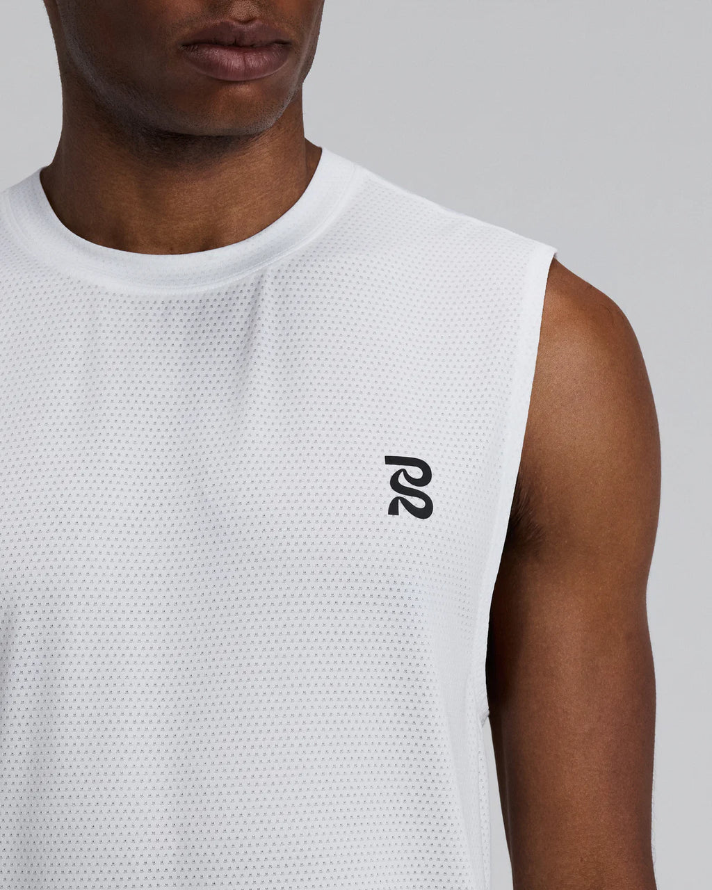 Bandit Running Men's Micromesh™ Run Tank - White