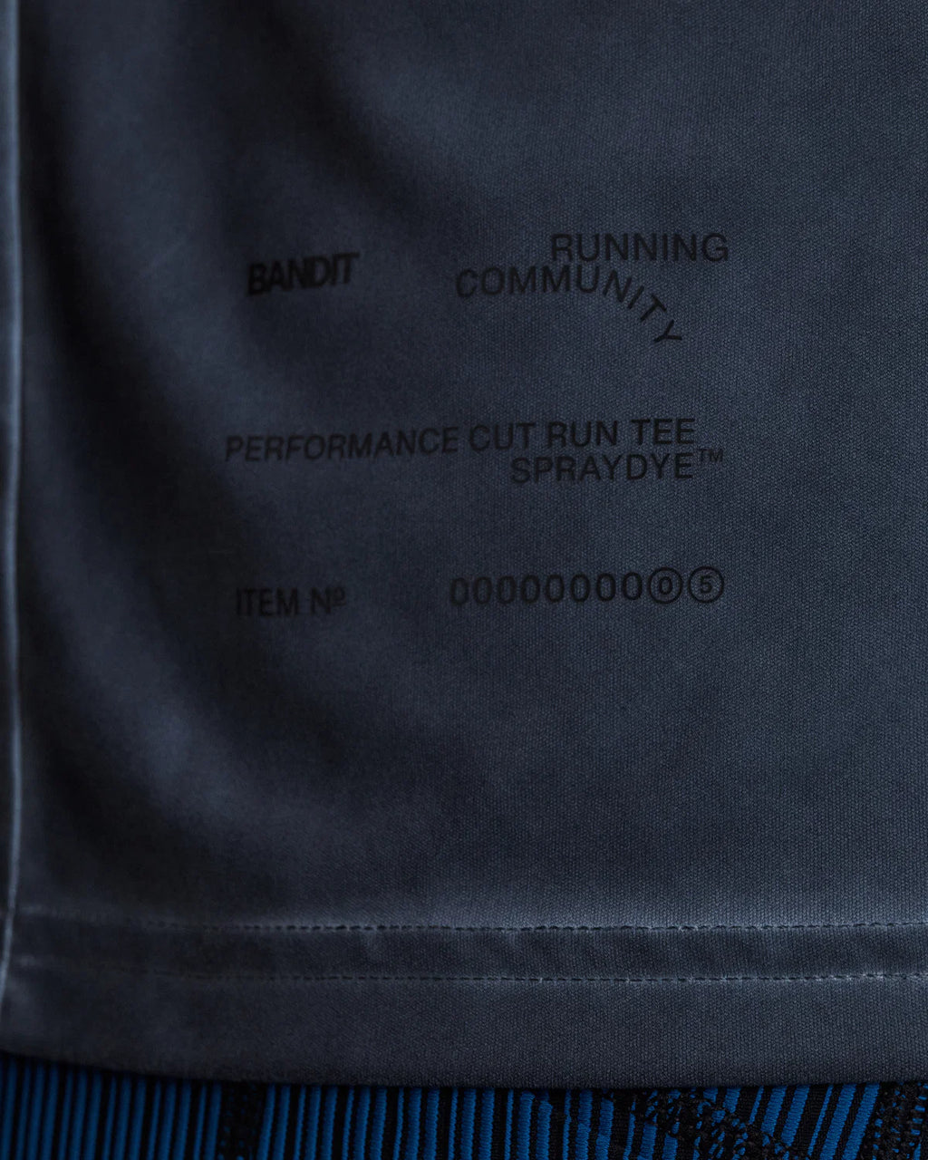 Bandit Running Men's FrioSoft™ Performance Box Tee - Anthracite SaltFade™
