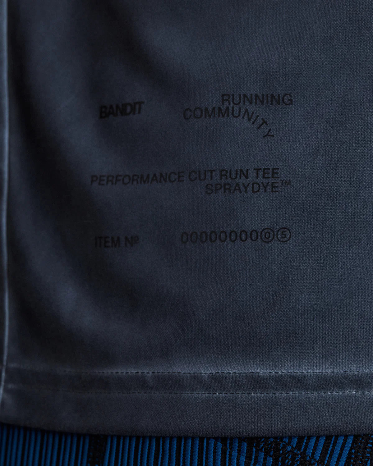 Bandit Running Men's FrioSoft™ Performance Box Tee - Anthracite SaltFade™