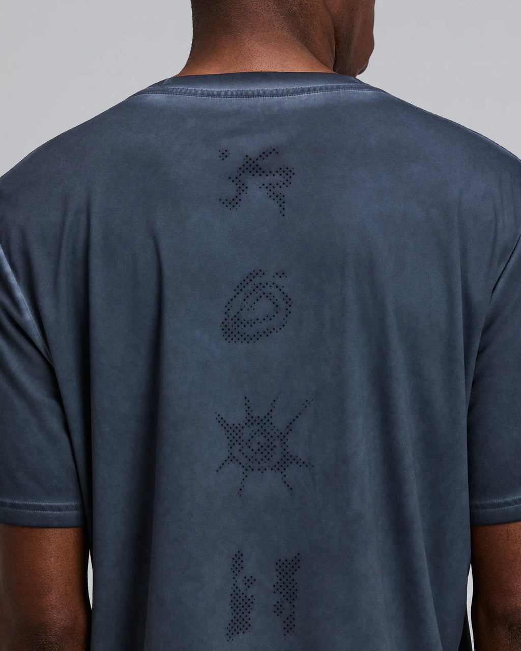 Bandit Running Men's FrioSoft™ Performance Box Tee - Anthracite SaltFade™