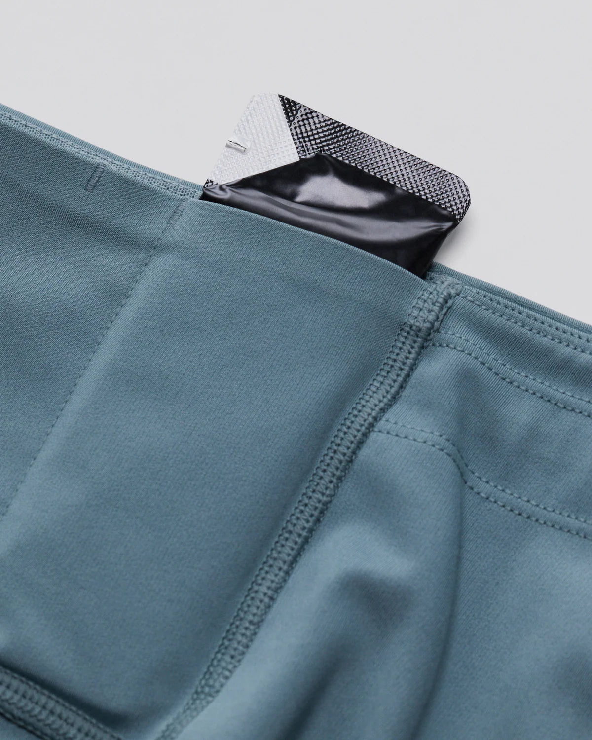 Bandit Running Women's Stamina-V™ High Waist 7" Compression Short - Tranquil Blue