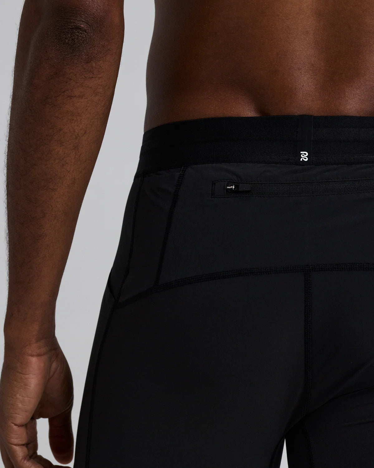 Bandit Running Men's SoLite™ 5 Pocket Quarter Tights - Black