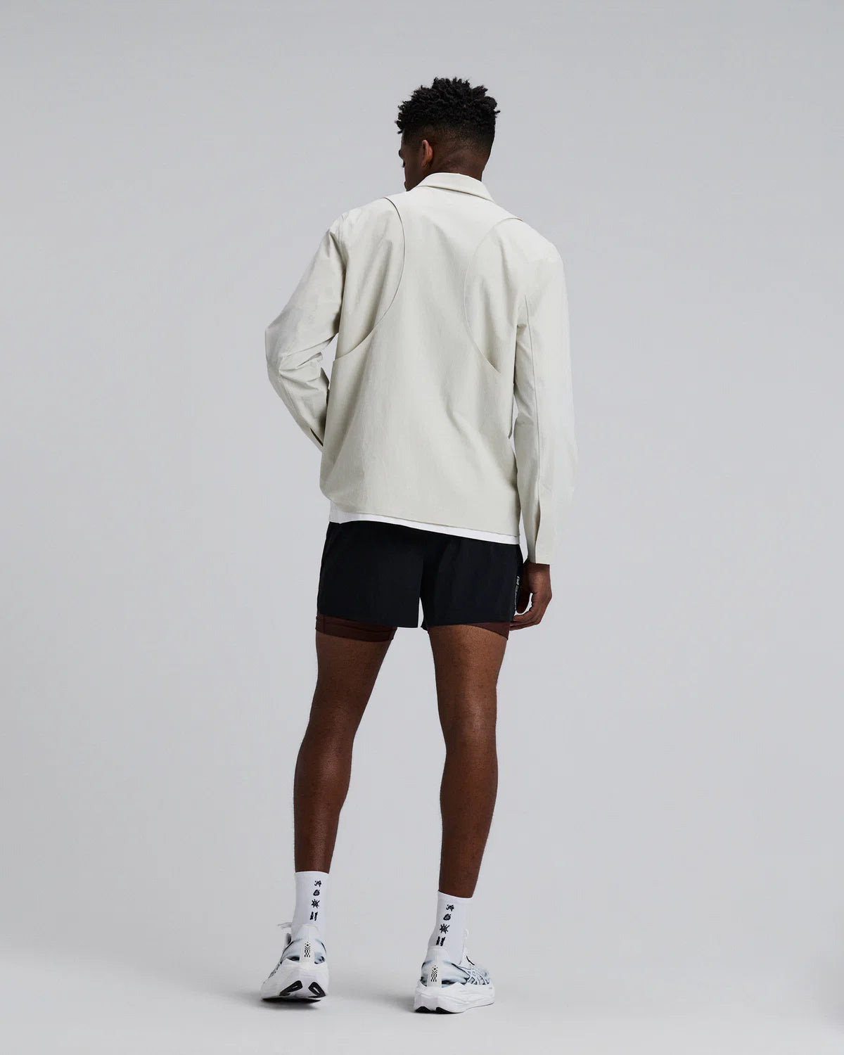 Bandit Running Men's TerraStretch™ Director Jacket - Cream