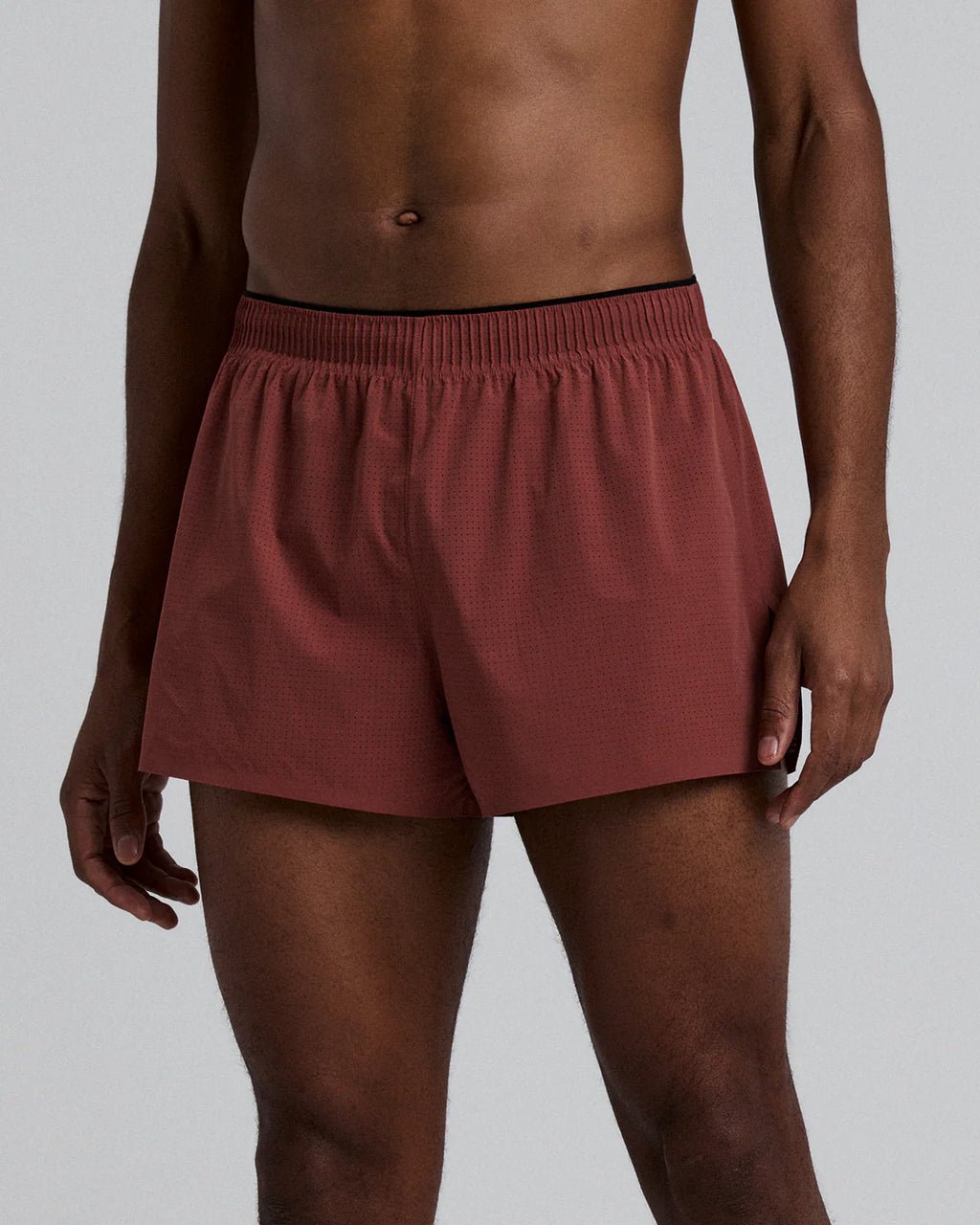 Bandit Running Men's Vento™ Next Gen 3" Split Short - Mahogany