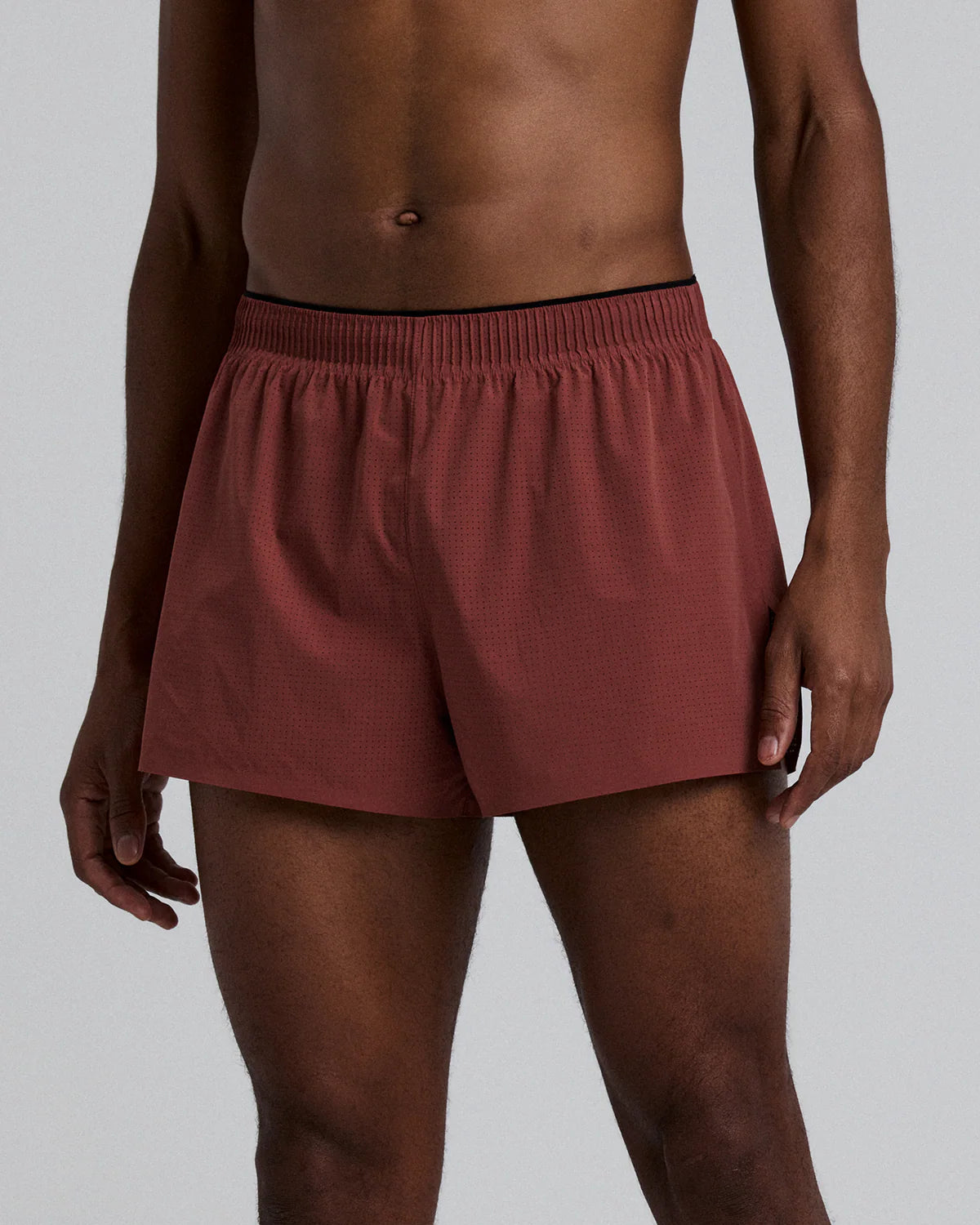 Bandit Running Men's Vento™ Next Gen 3" Split Short - Mahogany