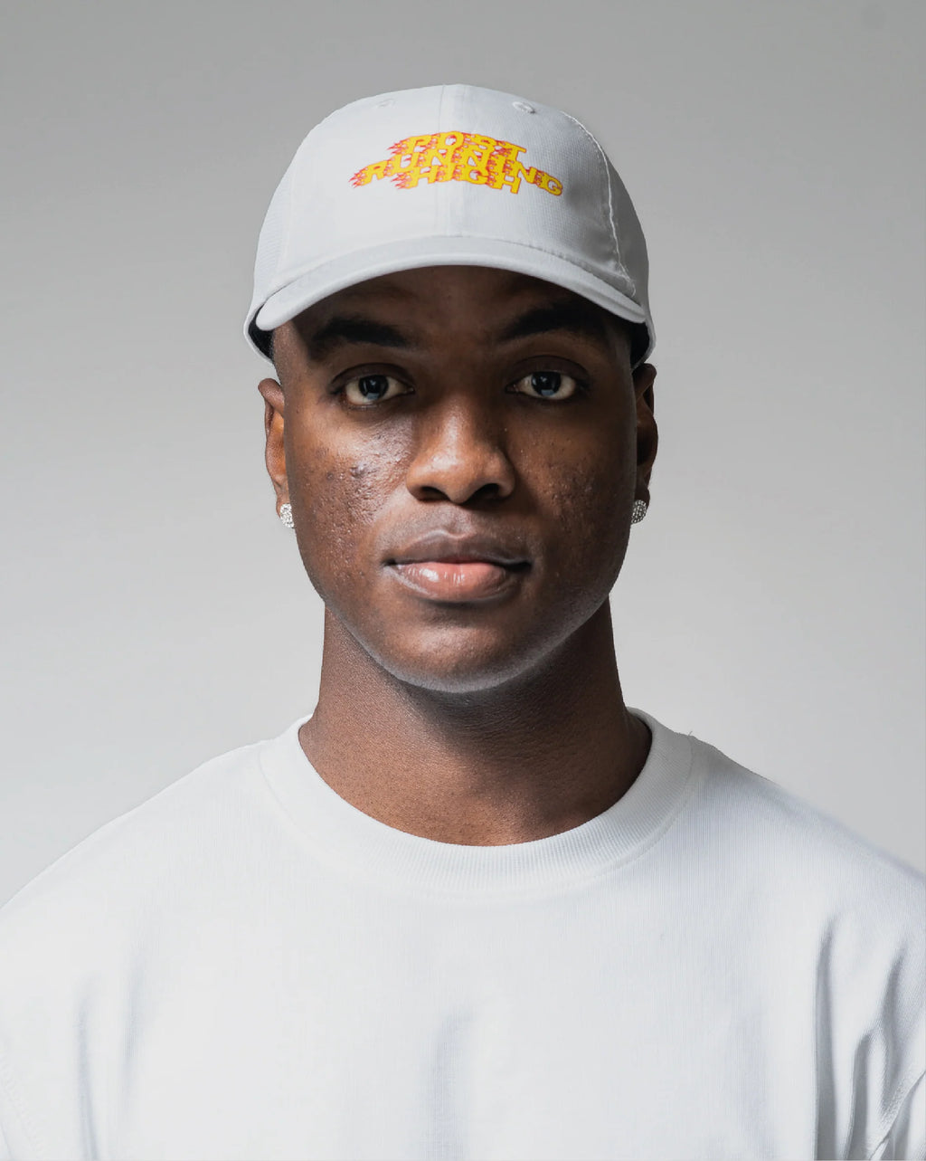 Post Running High Flames Everyday Cap Glacier Grey