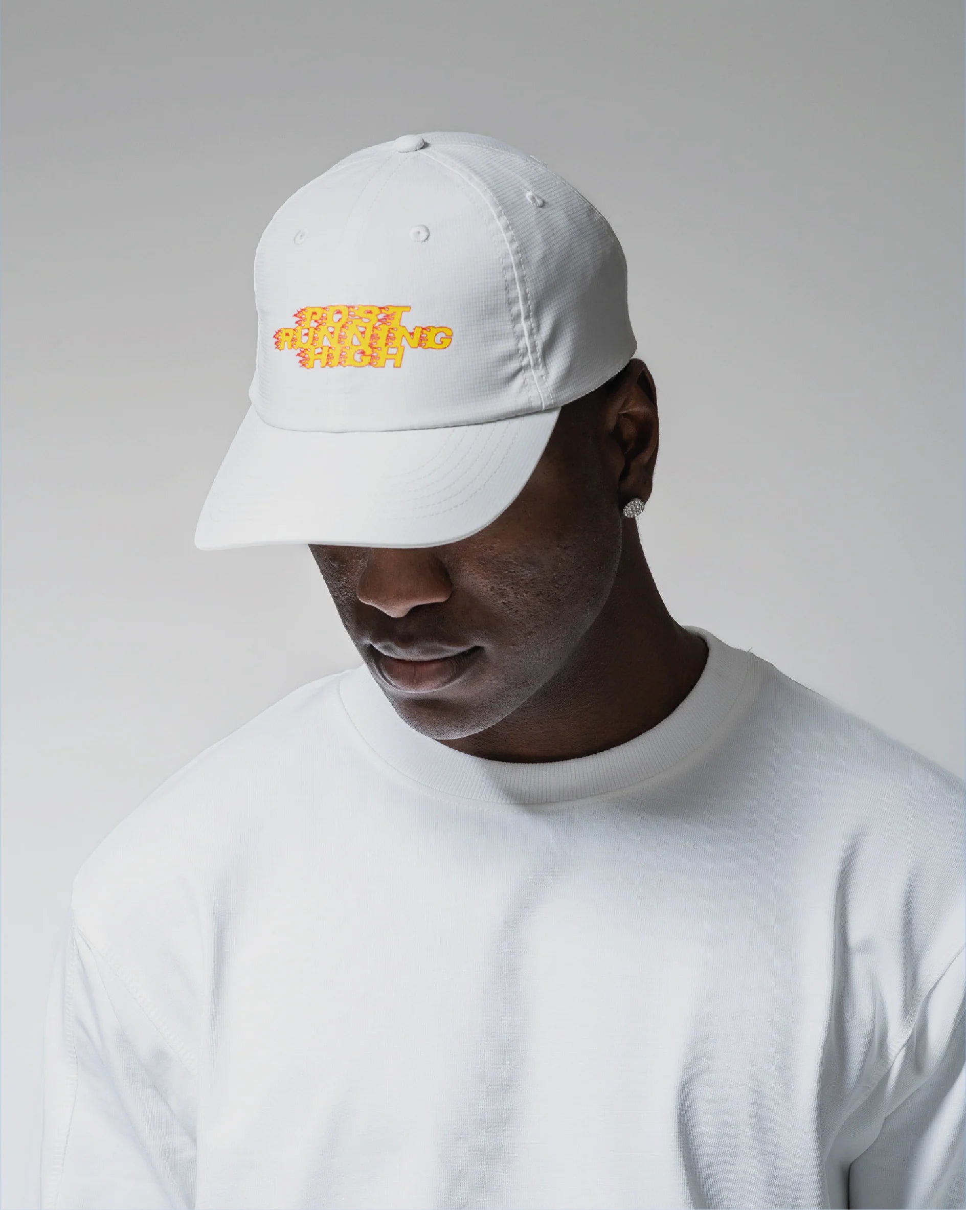 Post Running High Flames Everyday Cap Glacier Grey