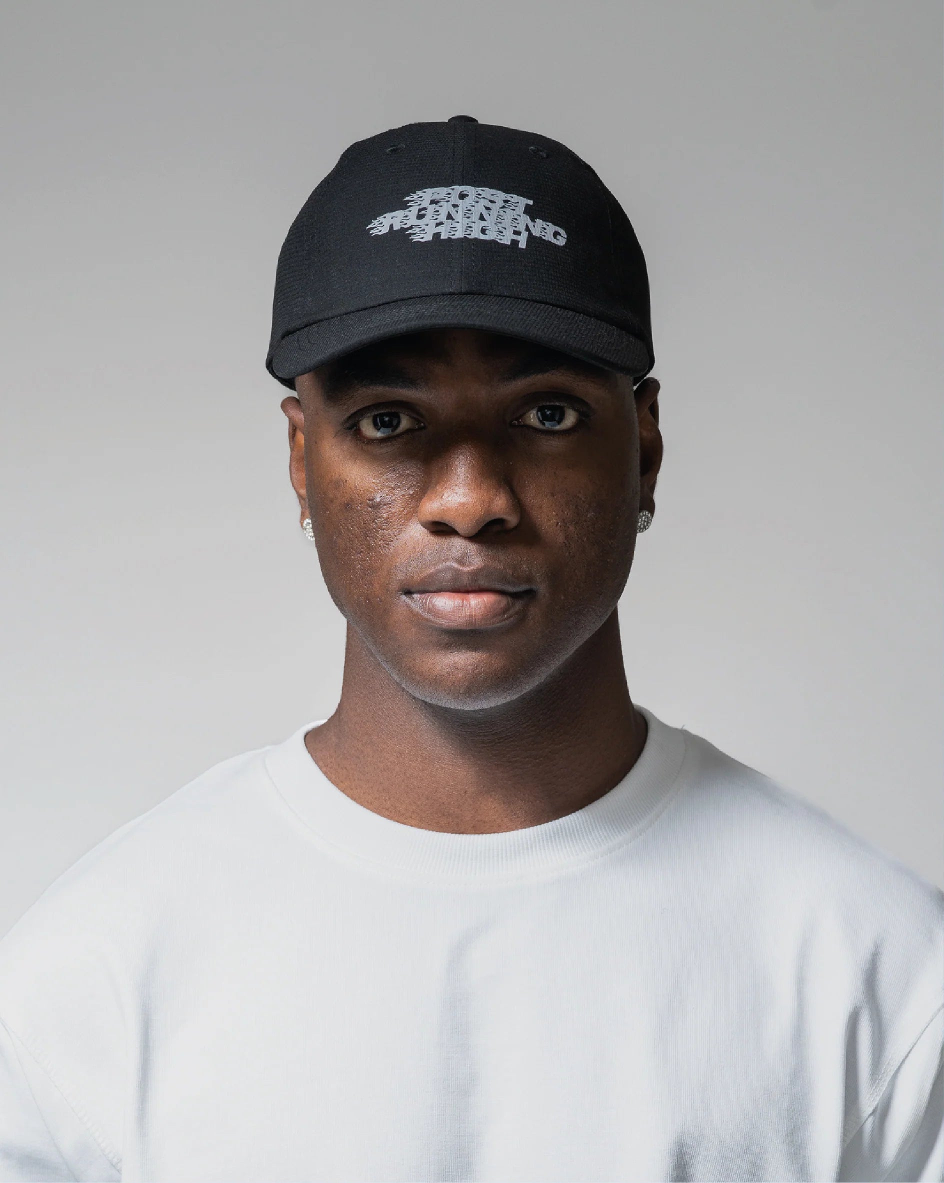 Post Running High Cap Black