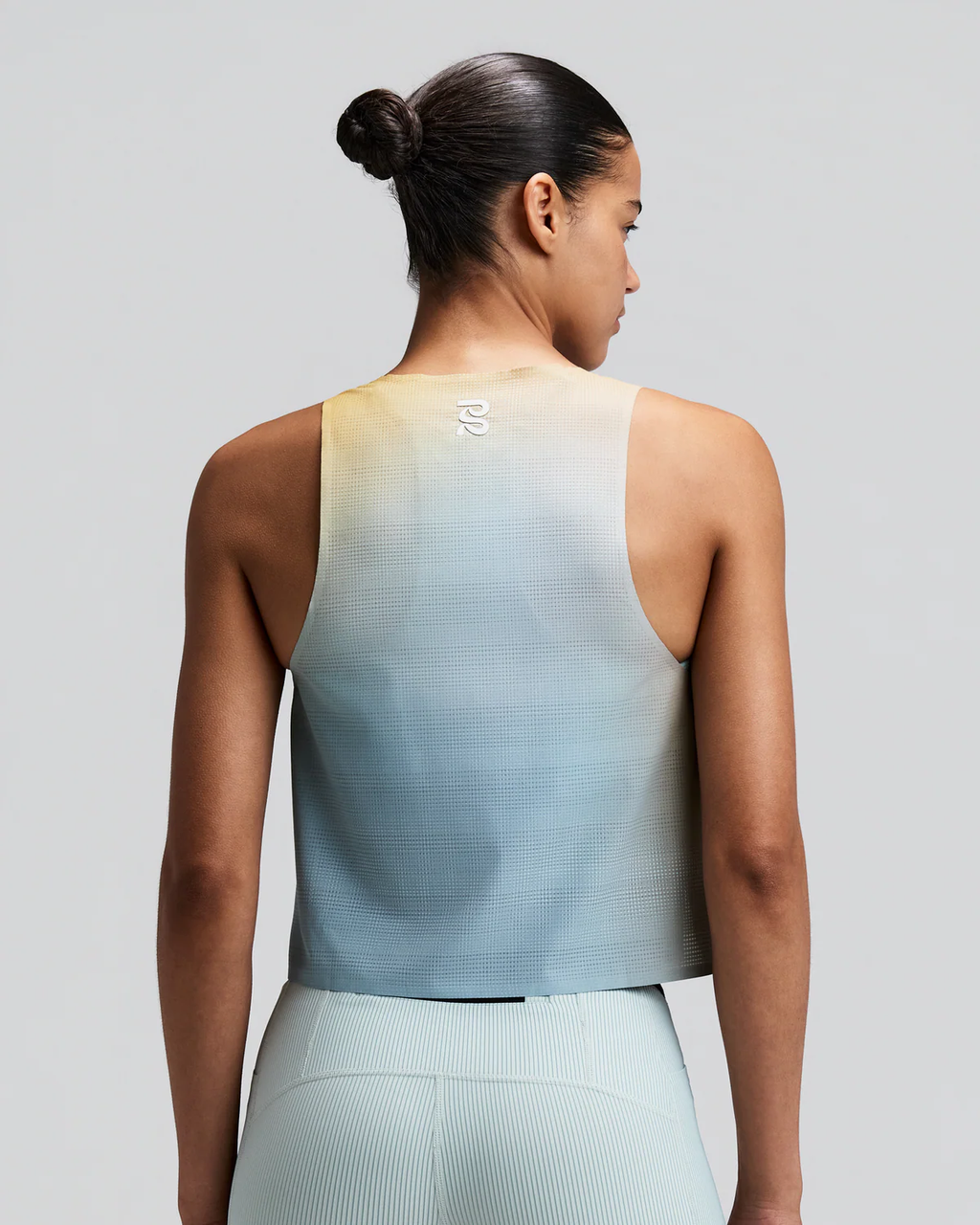 Bandit Women's CoolGrid™ Race Singlet - Lagoon Multi