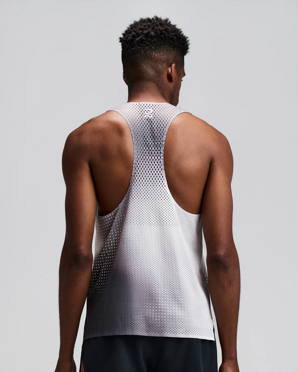 Bandit MEN'S SHREDDER™ RACE SINGLET WITH FLOPACK™ - SLATE MULTI