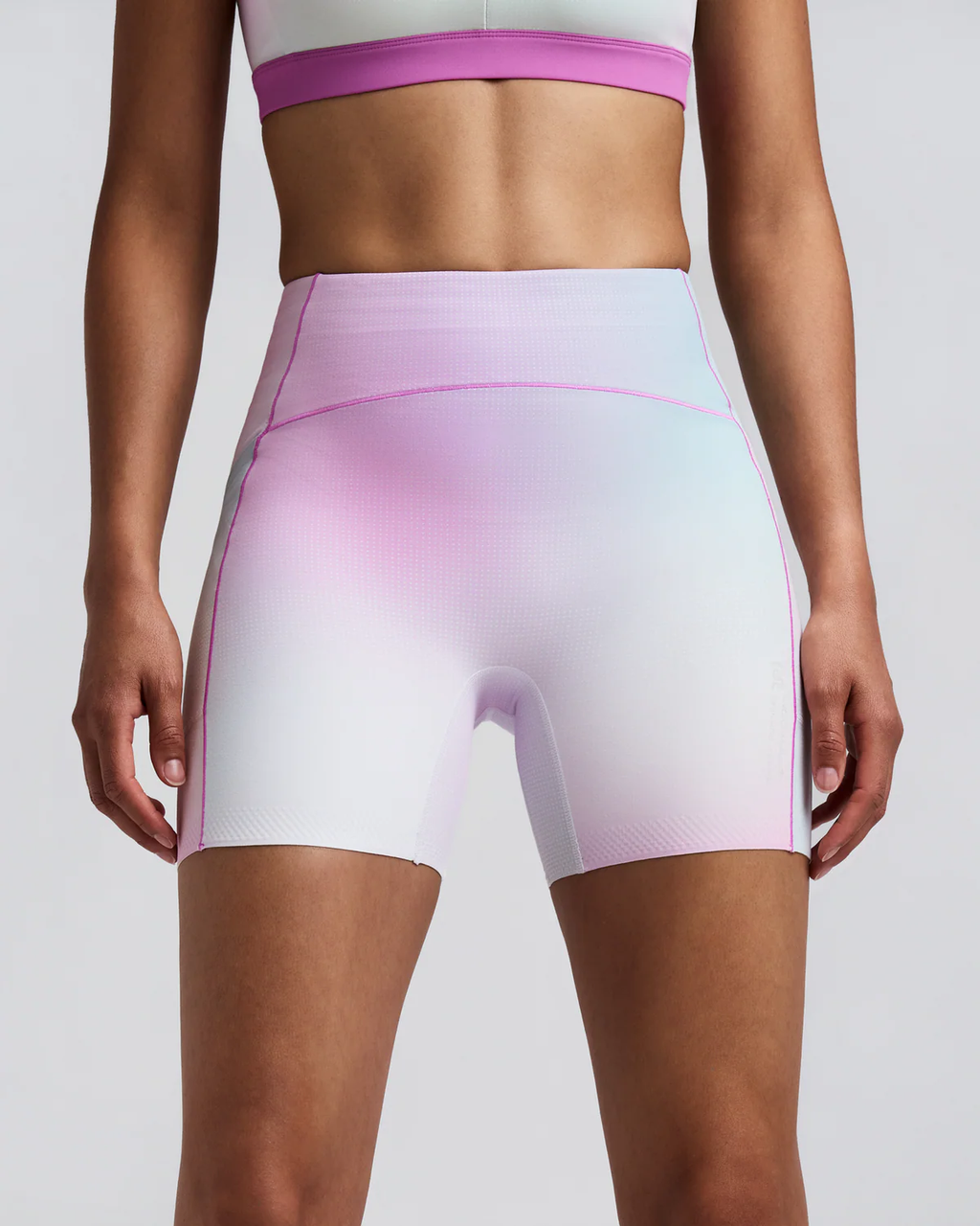 Bandit WOMEN'S VANISHER™ 5" POP STITCH™ HIGH WAIST COMPRESSION SHORT - ORCHID BLOOM