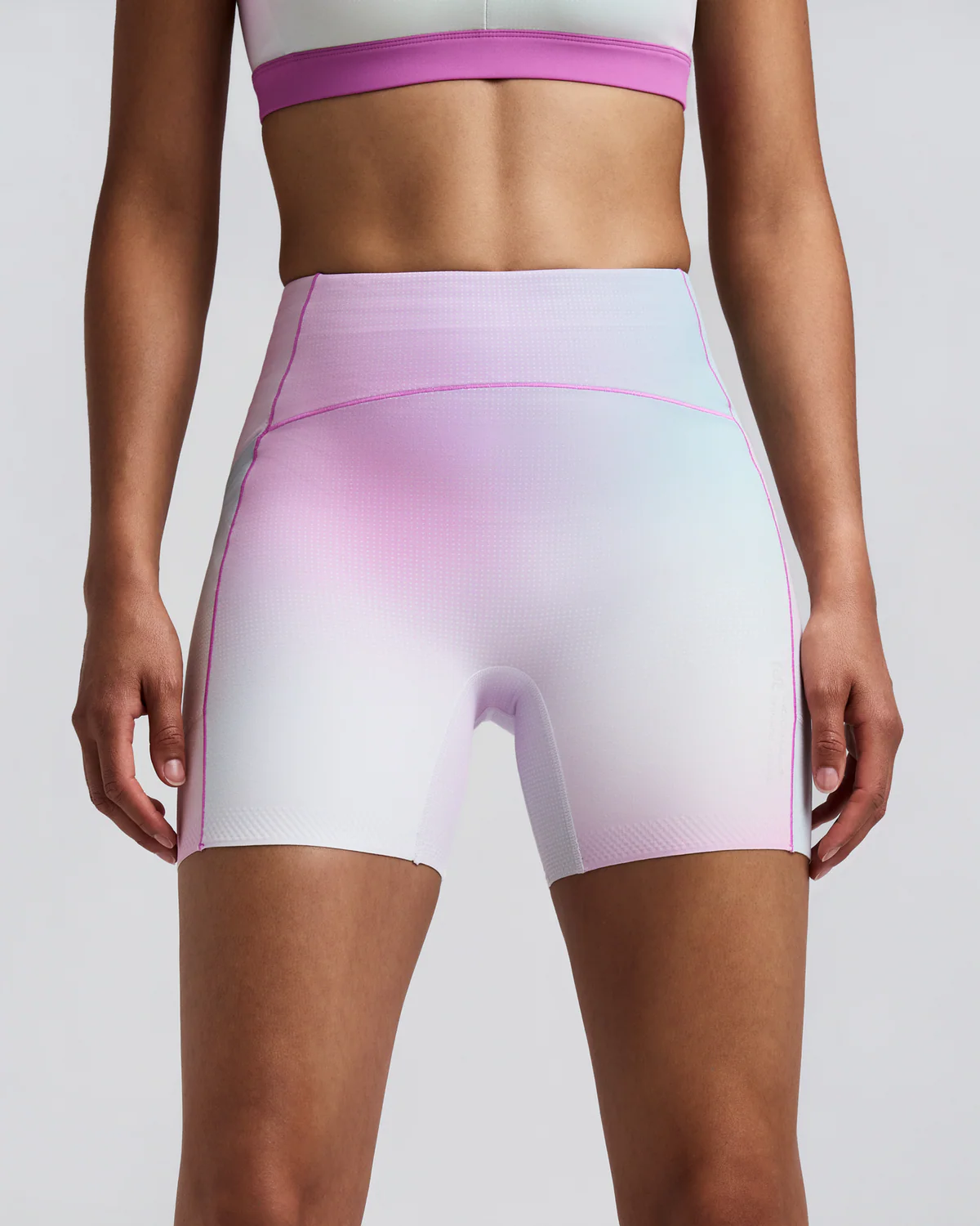 Bandit WOMEN'S VANISHER™ 5" POP STITCH™ HIGH WAIST COMPRESSION SHORT - ORCHID BLOOM