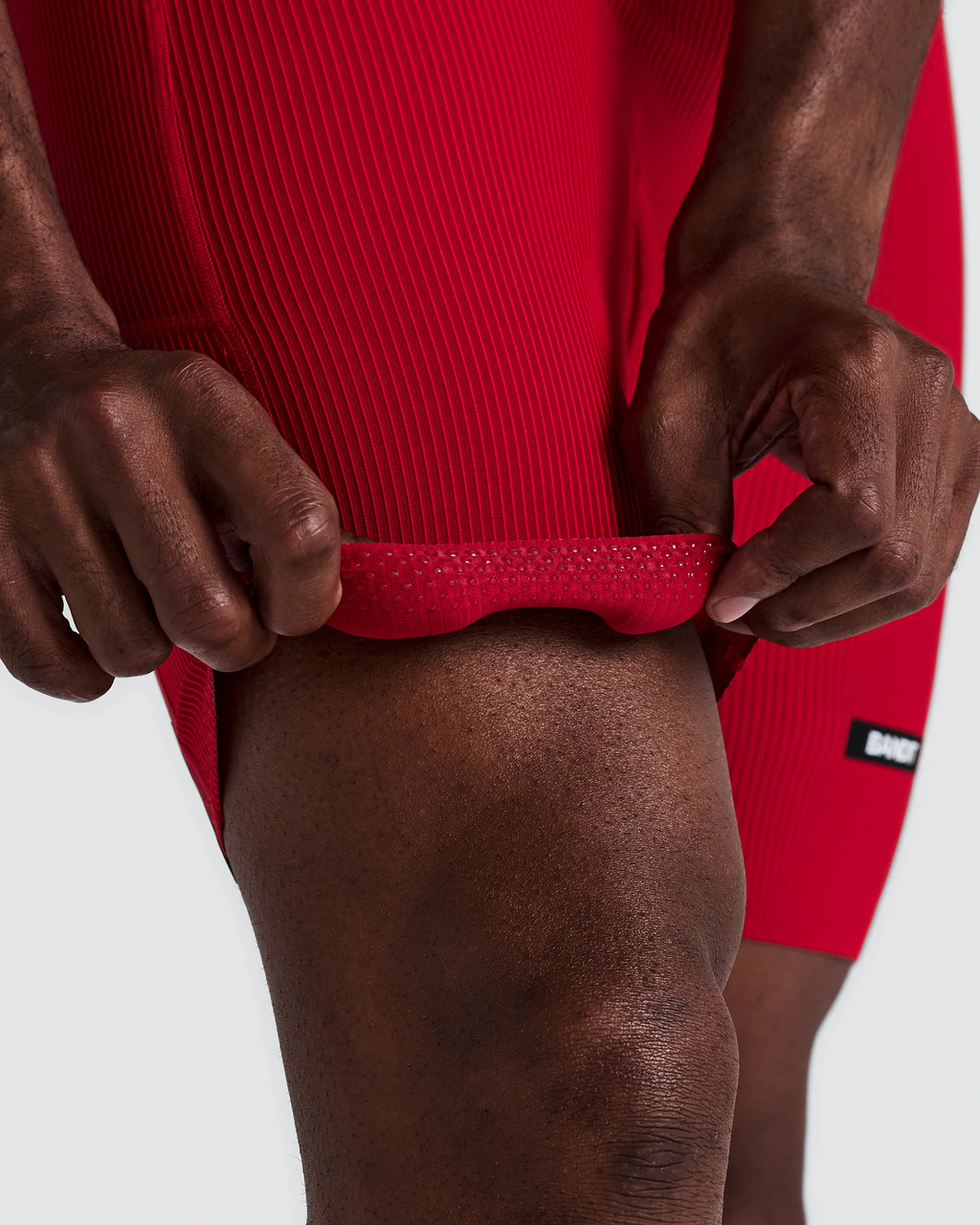 Bandit Men's Striped Cadence™ Half Tights - Oxide Red / Signal Red