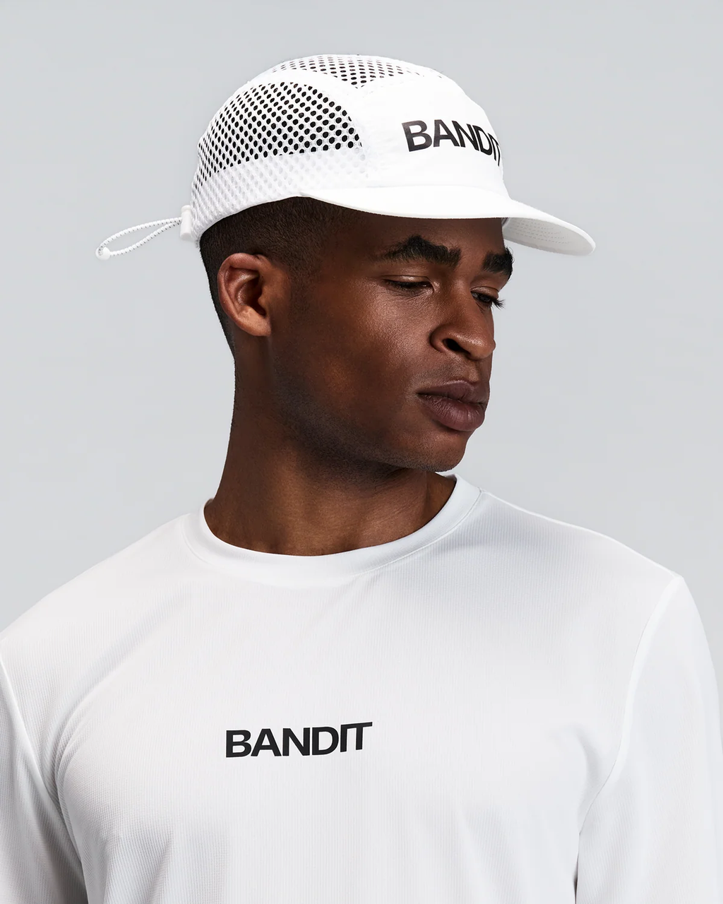 Bandit Running The OG Mesh Run Hat - White