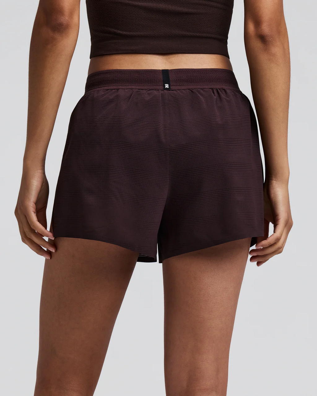 Bandit Women's CoolGrid™ 3" Split Shorts -Espresso