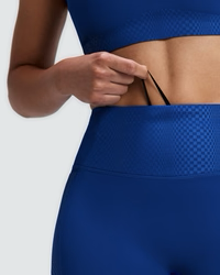 Bandit WOMEN'S VANISHER™ 5" HIGH WAIST COMPRESSION SHORTS - BAUHAUS BLUE
