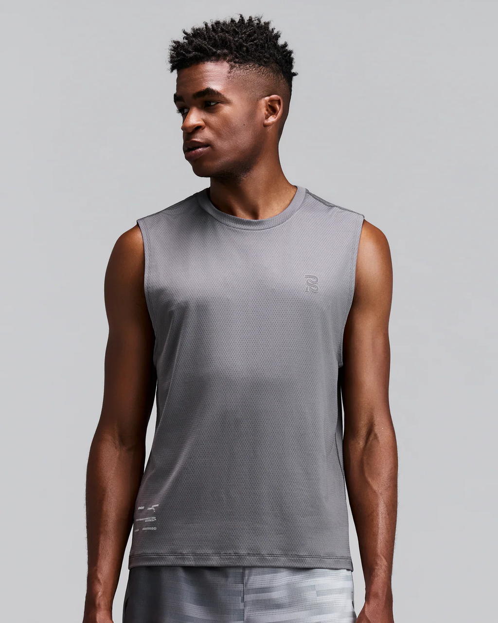 Bandit MEN'S MICROMESH™ RUN TANK - SLATE