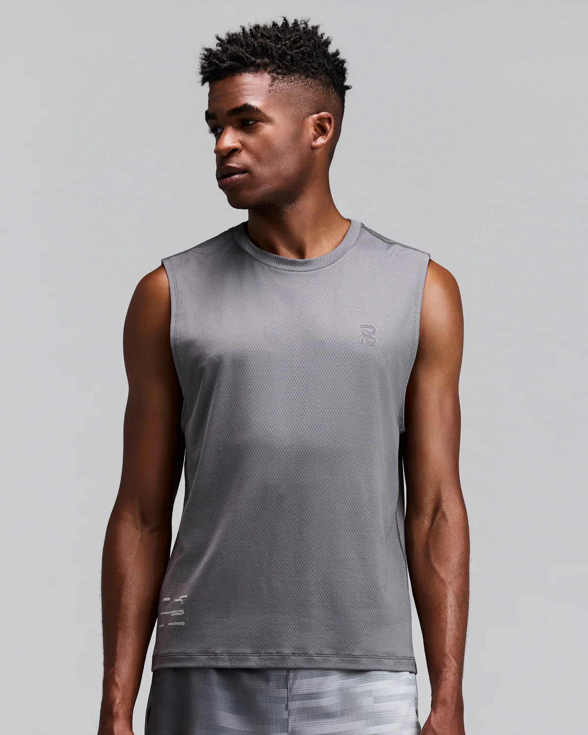 Bandit MEN'S MICROMESH™ RUN TANK - SLATE