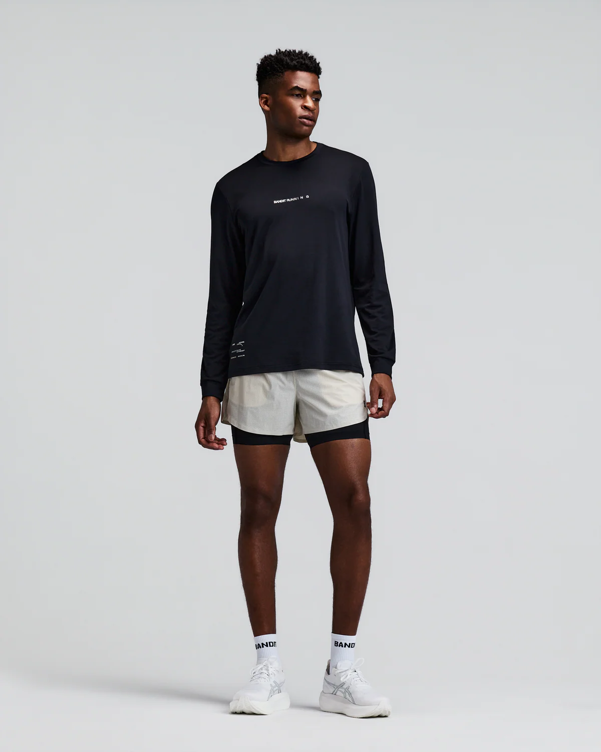 Bandit Running Men's Vento™ 2-In-1 Run Short - Champagne
