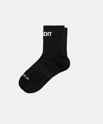 Bandit Running Cushion Run Socks w/ CoolMax™ - Black OG (2 Pack)
