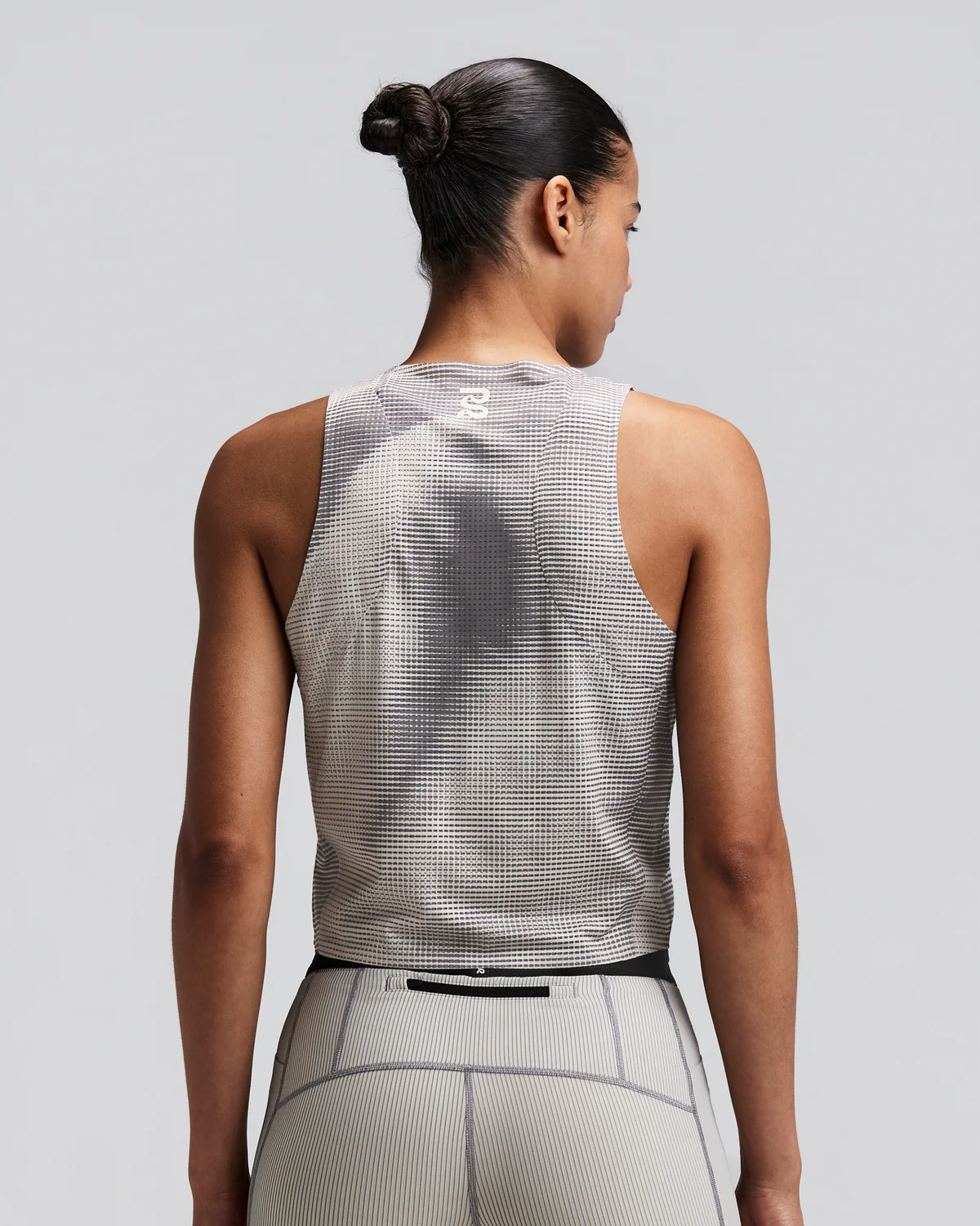 Bandit WOMEN'S GEOMESH™ LIGHTWEIGHT RACE SINGLET - SLATE / PLASTER