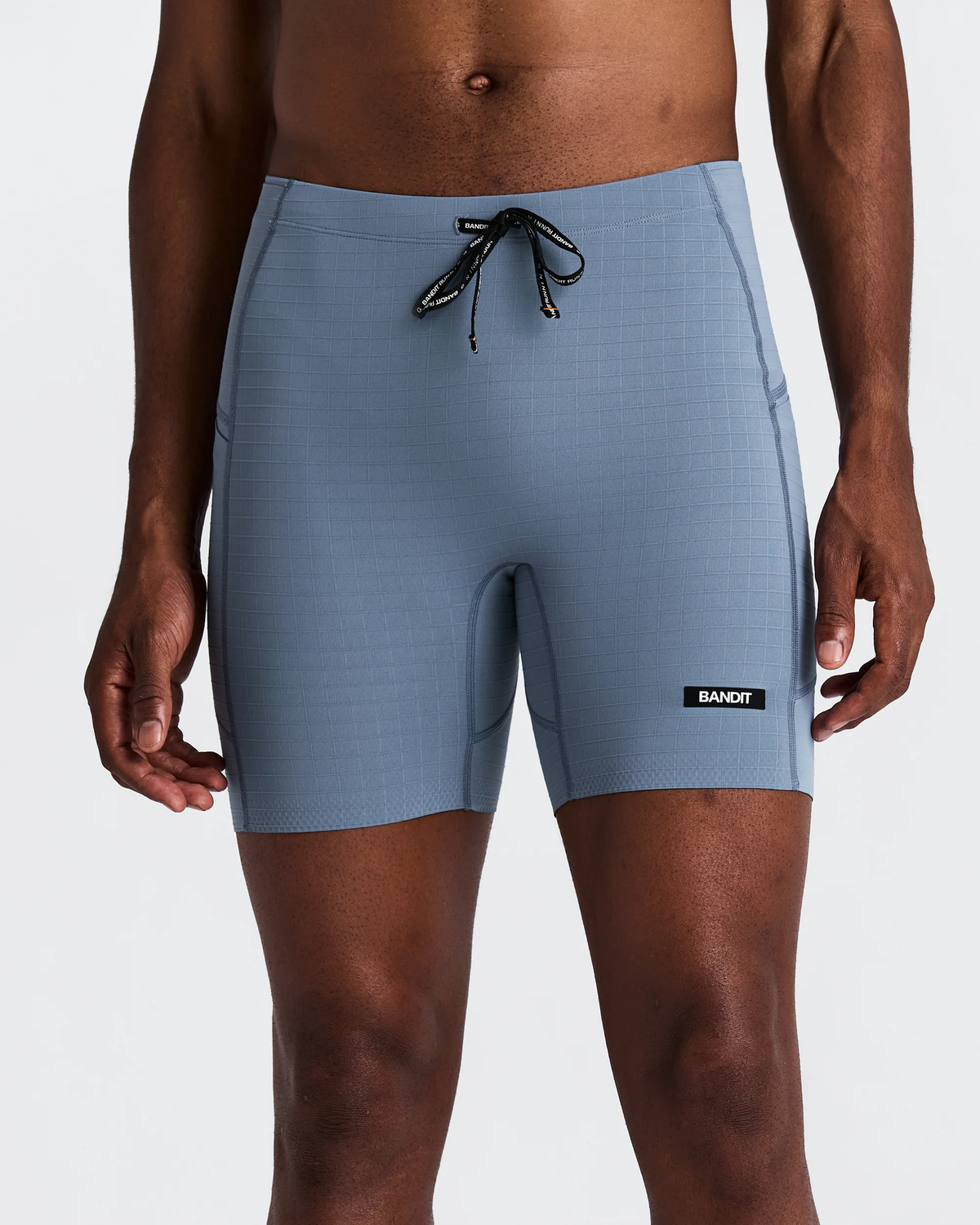 Bandit Men's Gridlock™ Quarter Tights - STEEL HORIZON