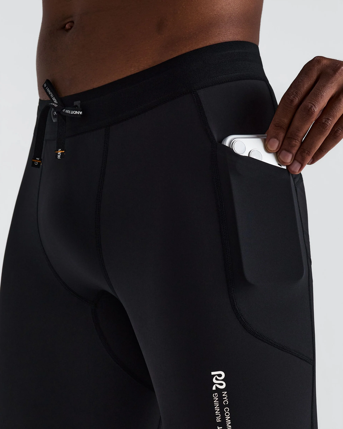 Bandit Men's SoLite™ 5 Pocket Half Tights - Black