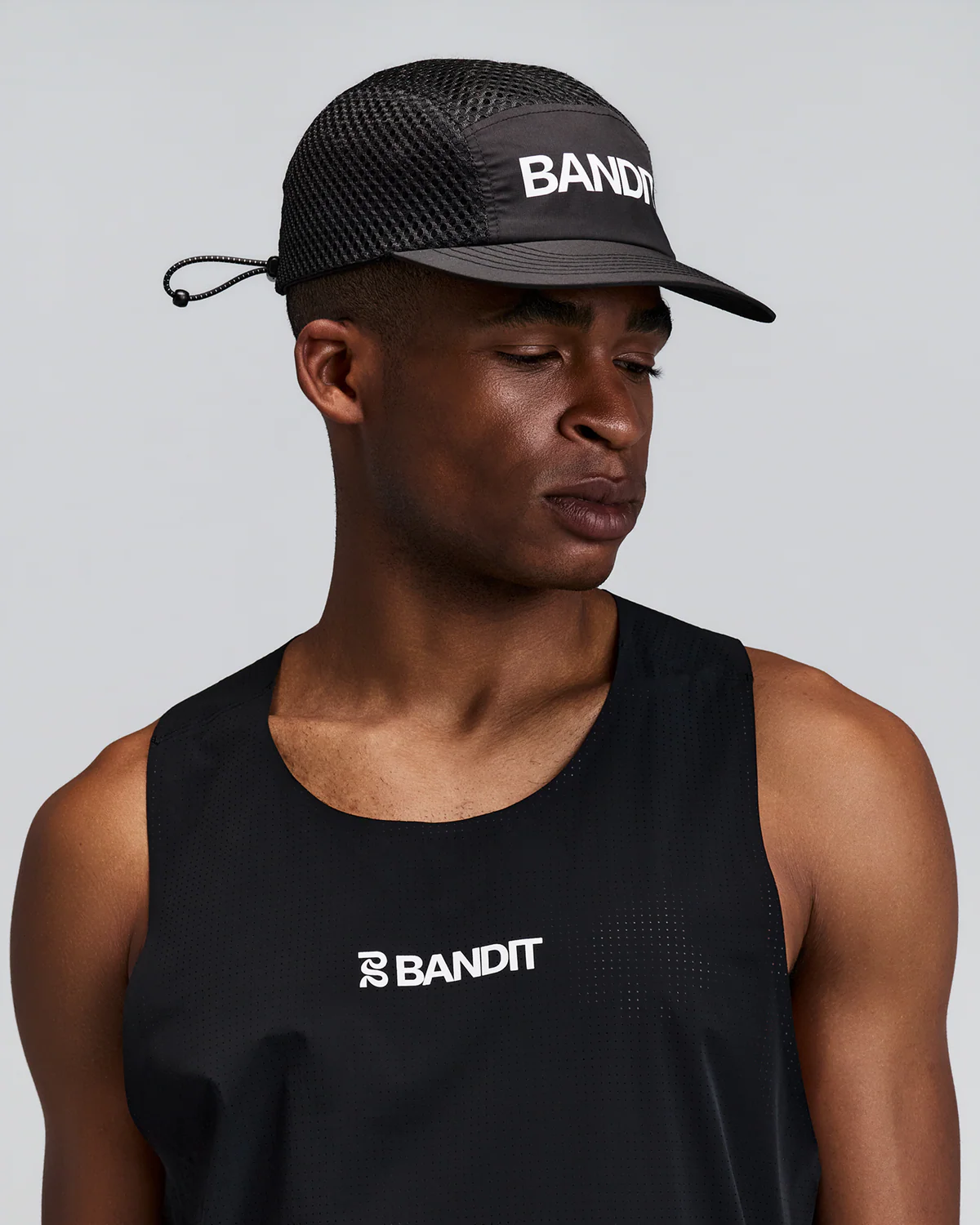 Bandit Running The OG Mesh Run Hat - Black