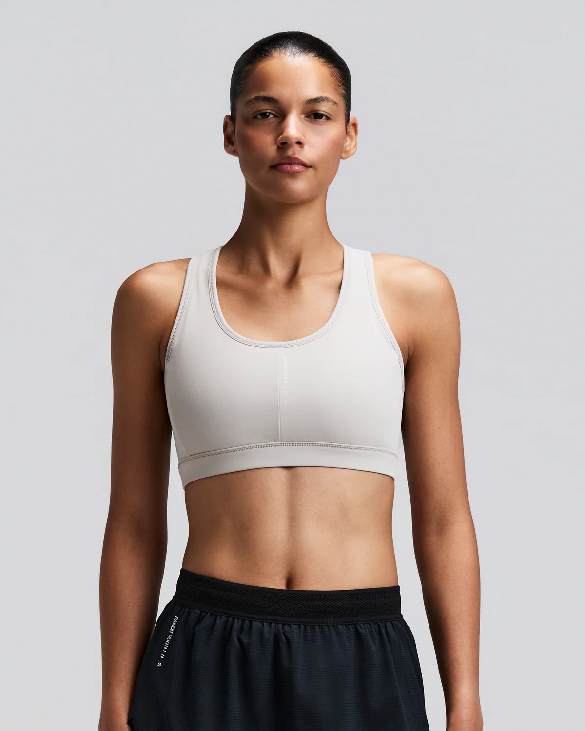 Bandit WOMEN'S VANISHER™ REVERSO™ SCOOP NECK RUN BRA - BLACK / PLASTER