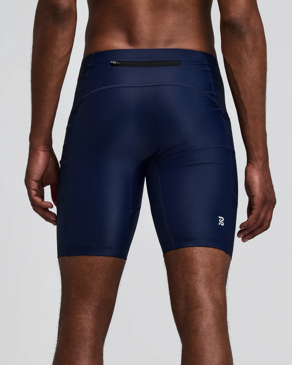 Bandit Running Men's Superbeam™ Next Gen 7 Pocket Half Tights - NY Navy