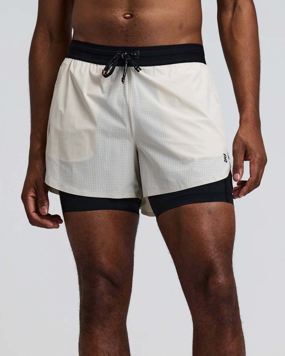 Bandit Running Men's Vento™ 2-In-1 Run Short - Champagne