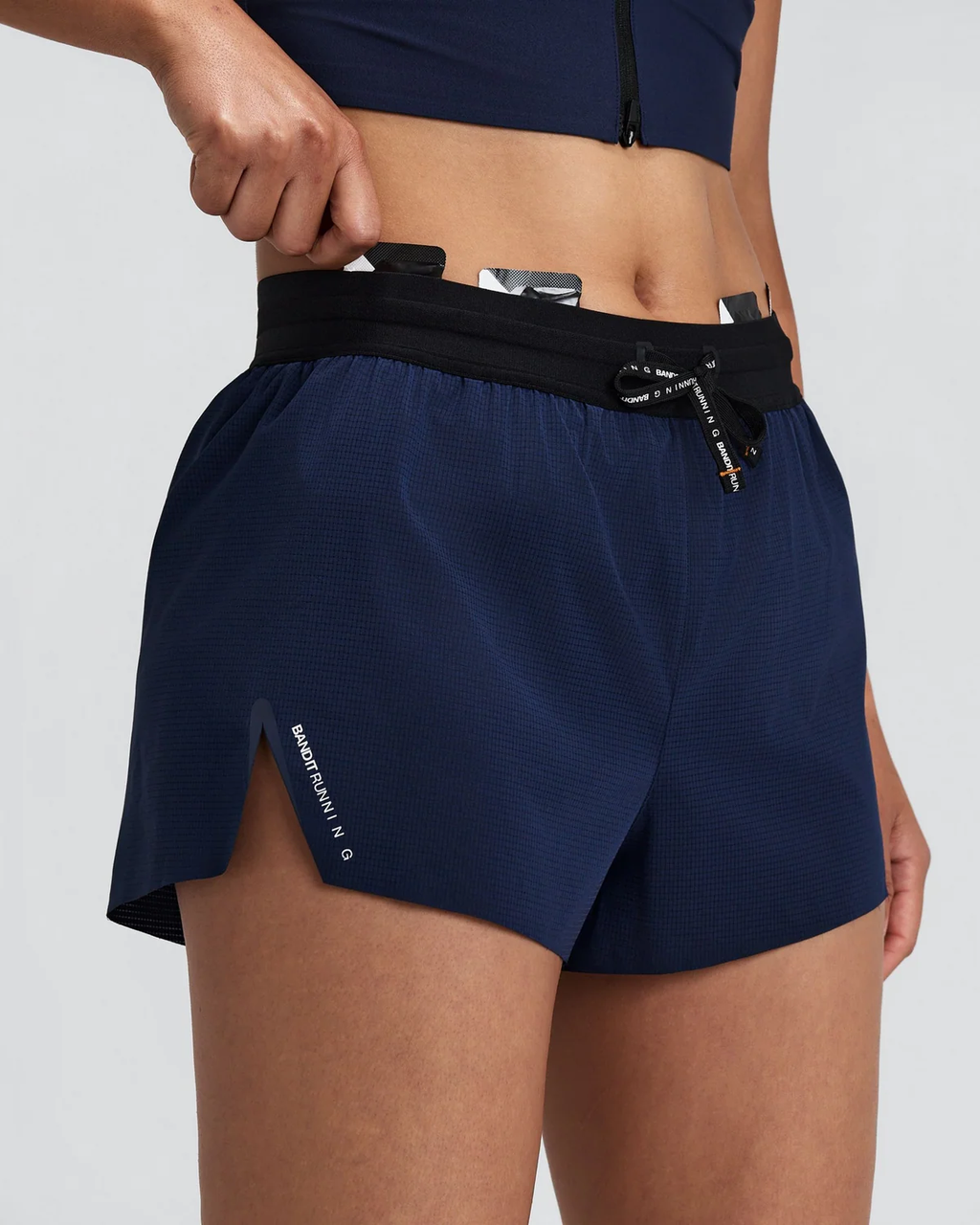Bandit Women's RipSpeed™ 3" Split Shorts - NY NAVY