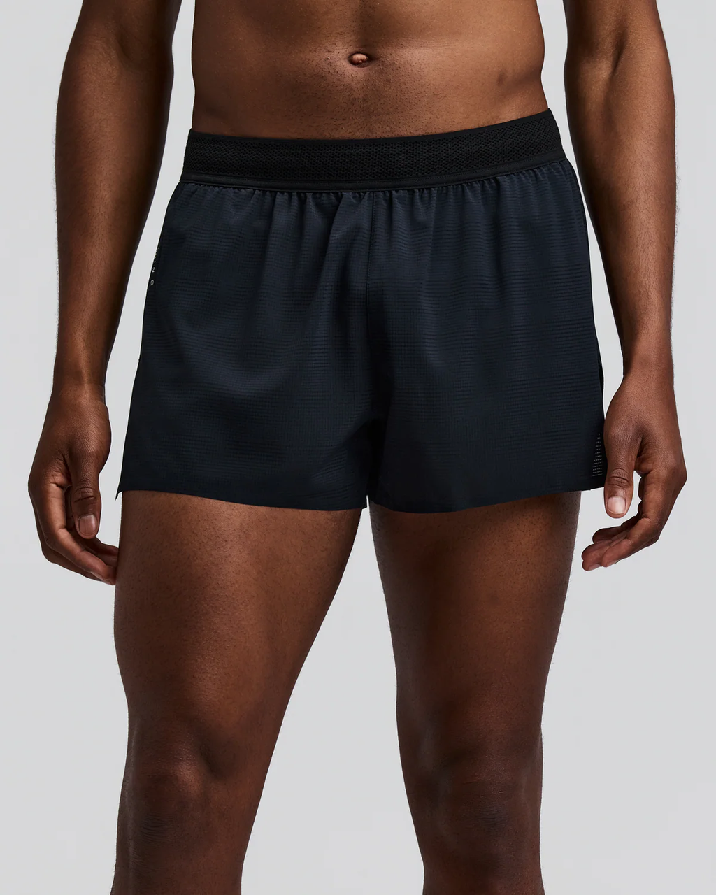 Bandit Men's CoolGrid™ 3" Split Short - Black