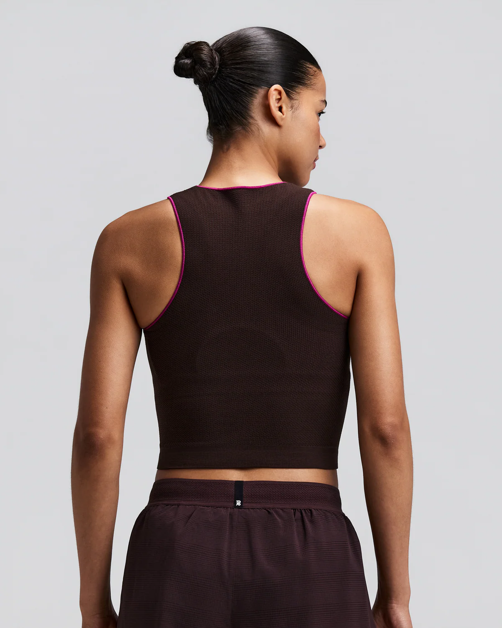 Bandit WOMEN'S STRETCHKNIT™ POP STITCH™ RUN TANK - ESPRESSO