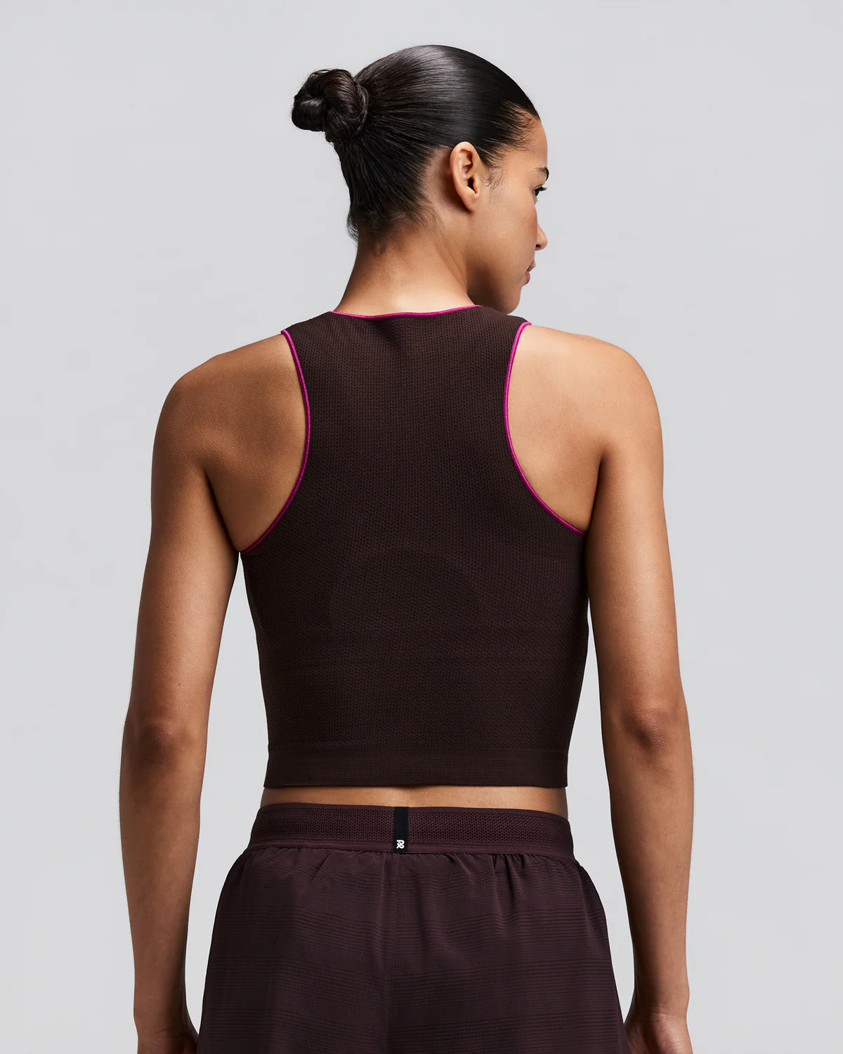 Bandit WOMEN'S STRETCHKNIT™ POP STITCH™ RUN TANK - ESPRESSO