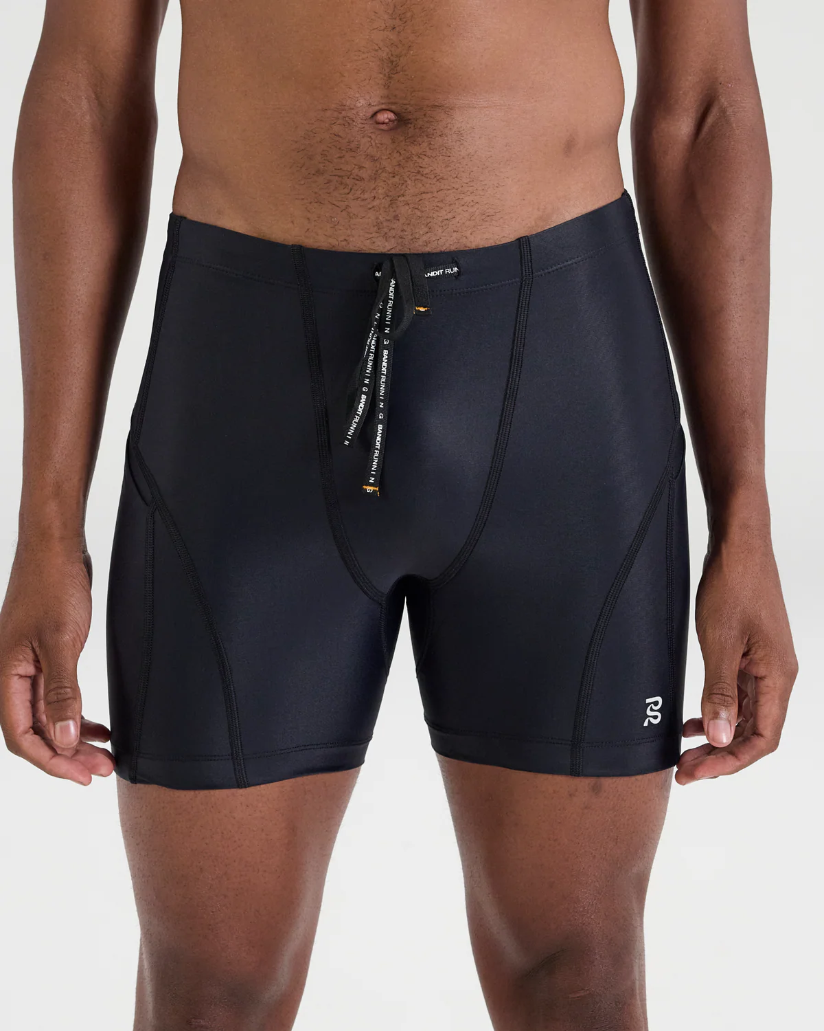 Bandit Running MEN'S SUPERBEAM™ NEXT GEN 7 POCKET QUARTER TIGHTS - BLACK