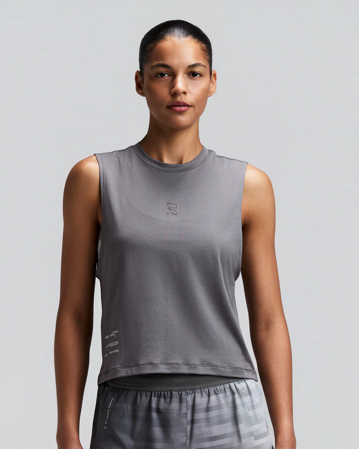 Bandit Women's Micromesh™ Muscle Run Tee - SLATE