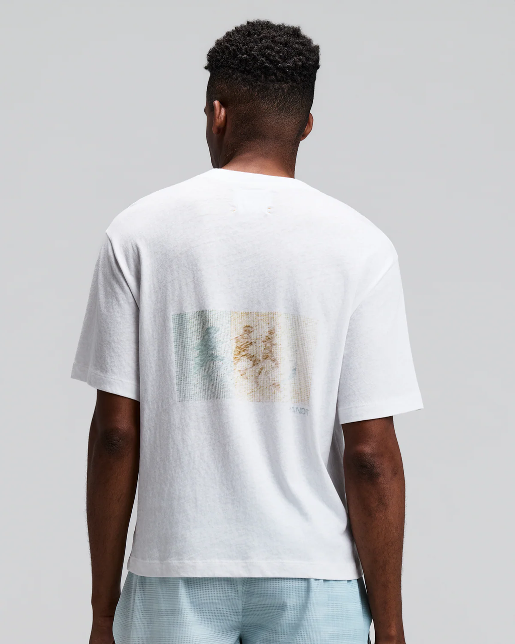 Bandit LIGHTWEIGHT COTTON HEMP BOX TEE - GILARDI GRADIENT RUNNERS