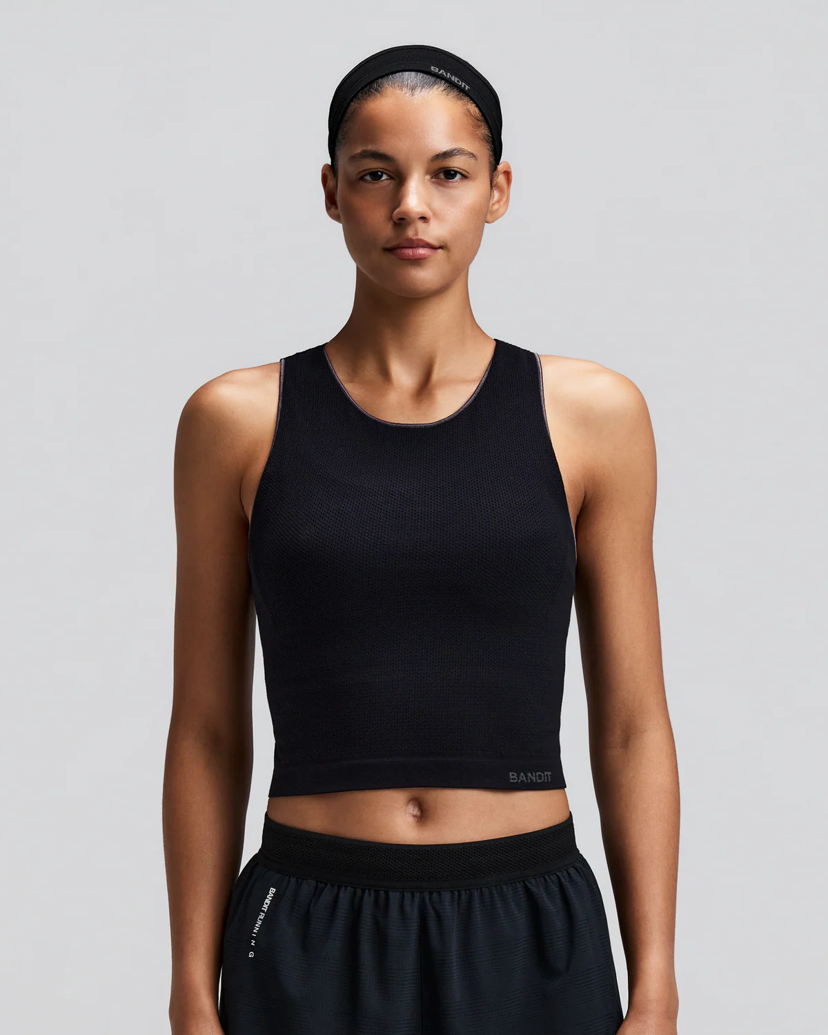 Bandit Women's StretchKnit™ PopStitch™ Run Tank - Black