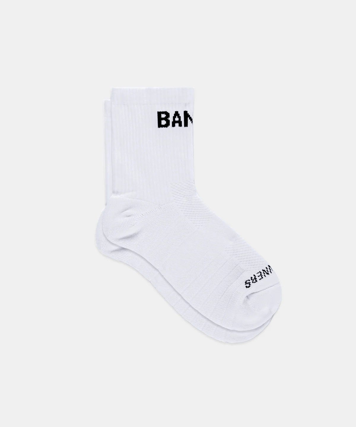 Bandit Running Cushion Run Socks w/ CoolMax™ (2 Pack) - White